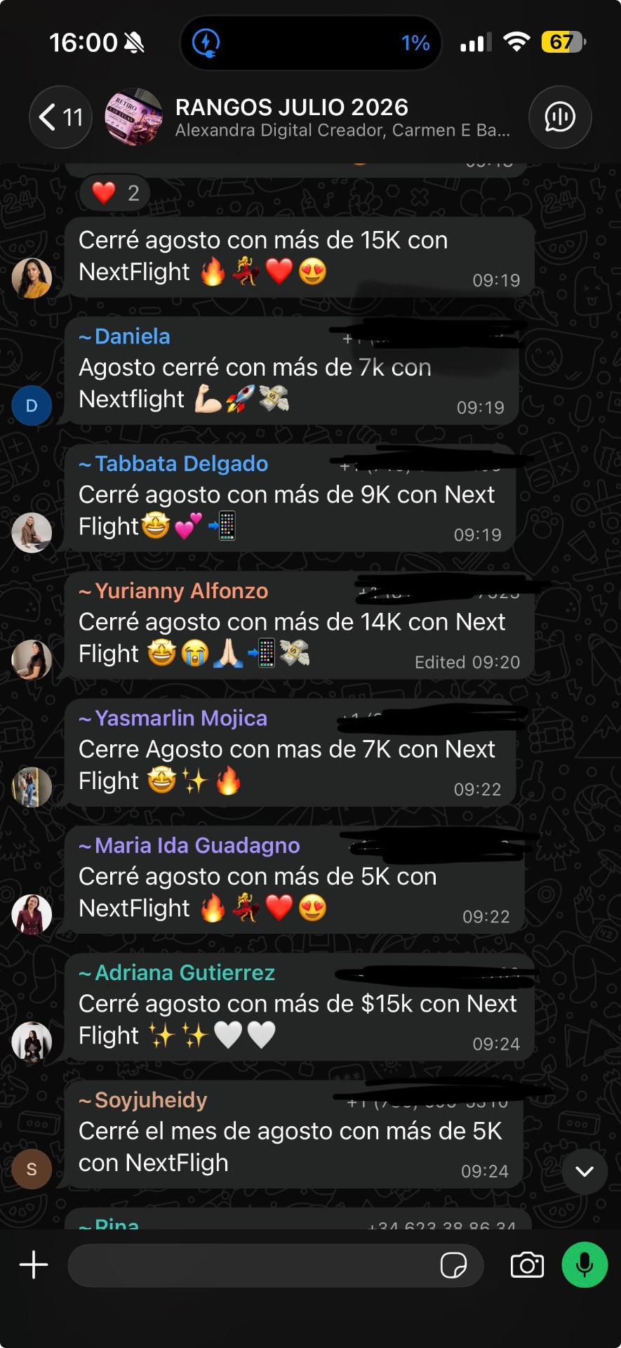 Testimonio de la comunidad NextFlight 2